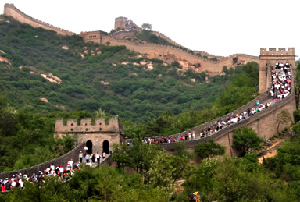 Photo of the Great Wall of China by Susan Kullmann