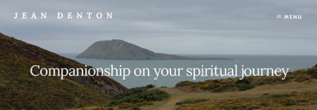 JeanDenton.com homepage - Companionship on your spiritual journey