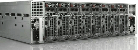 Rack of old file servers